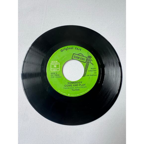 Vtg Sesame Street Carry About Original Cast Book & Vinyl Record 70s Columbia - Picture 2 of 16